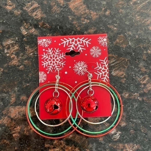Christmas bell earrings - Picture 1 of 1
